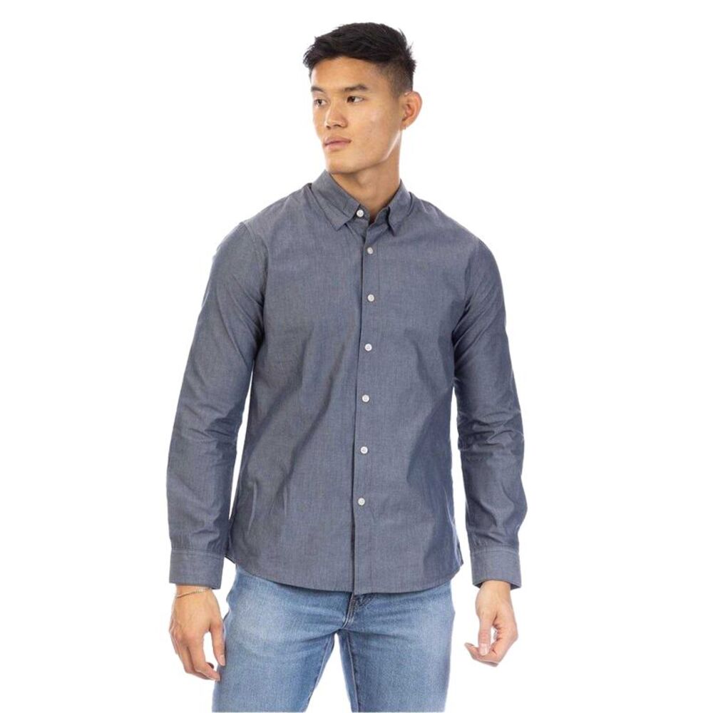 Peter Werth Mens Button-Down Shirt / Dark Indigo
